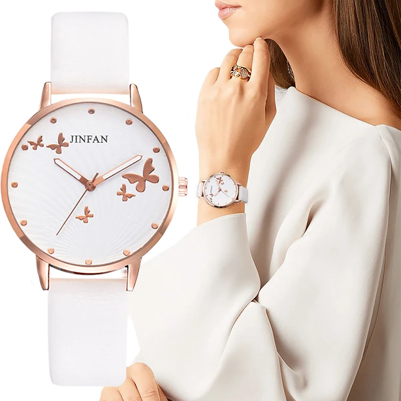 Elegant Simple Butterfly Design Dial Design Ladies Watches Women Fashion Luxury Dress Watch Casual Woman Quartz Leather Clock
Elegant Simple Butterfly Design Dial Design Ladies Watches Women Fashion Luxury Dress Watch Casual Woman Quartz Leather Clock