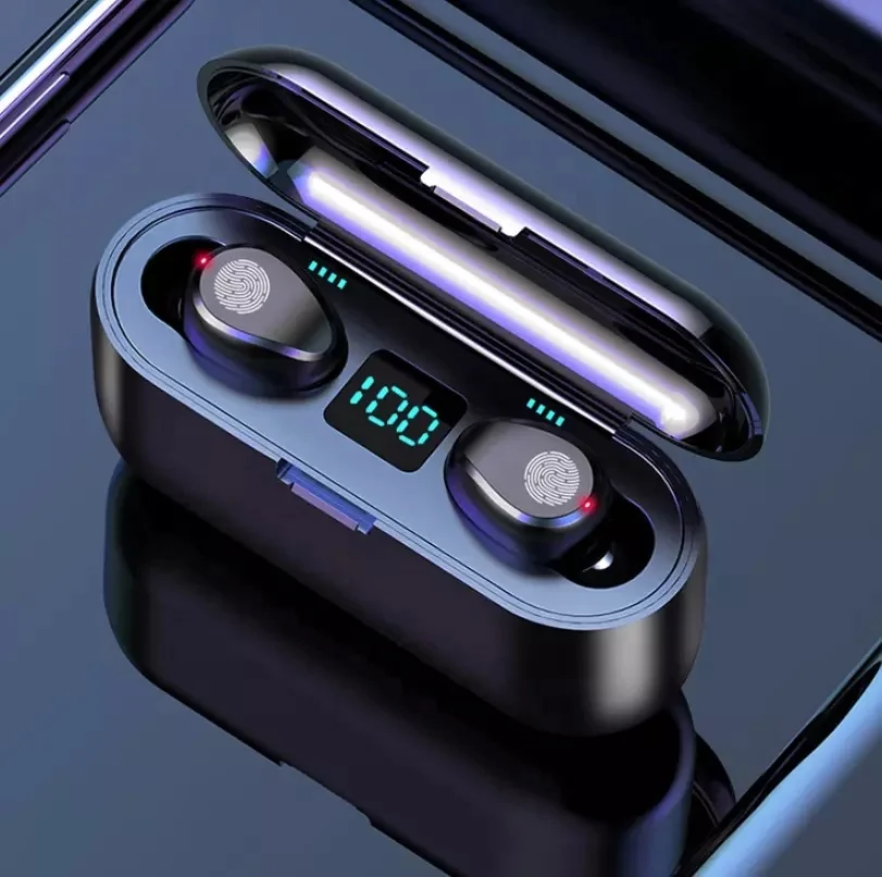 Hot sale F9 TWS BT Call Wireless Headphone Earbuds Sports Android Phone Headset Touch Control earphone For iphone X Xr 11 12 13
Hot sale F9 TWS BT Call Wireless Headphone Earbuds Sports Android Phone Headset Touch Control earphone For iphone X Xr 11 12 13