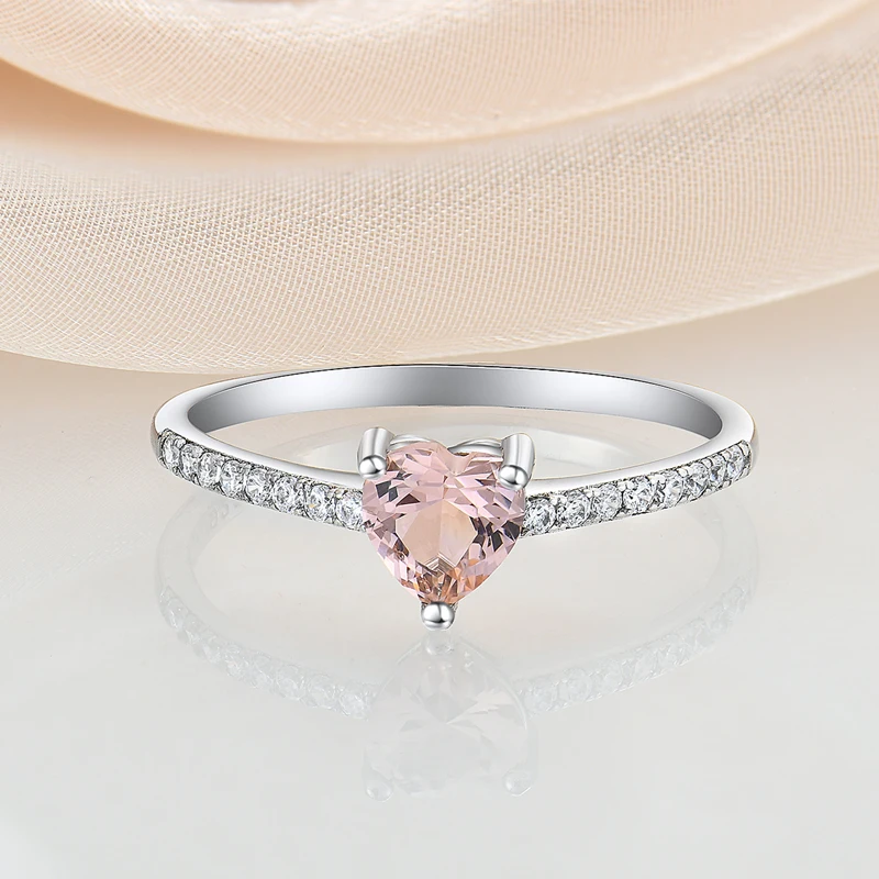 2021 Valentine 'Day jewelry heart cut 925 Sterling Silver heart shape main stone ring with pink cubic zircon for Women Girl
2021 Valentine 'Day jewelry heart cut 925 Sterling Silver heart shape main stone ring with pink cubic zircon for Women Girl