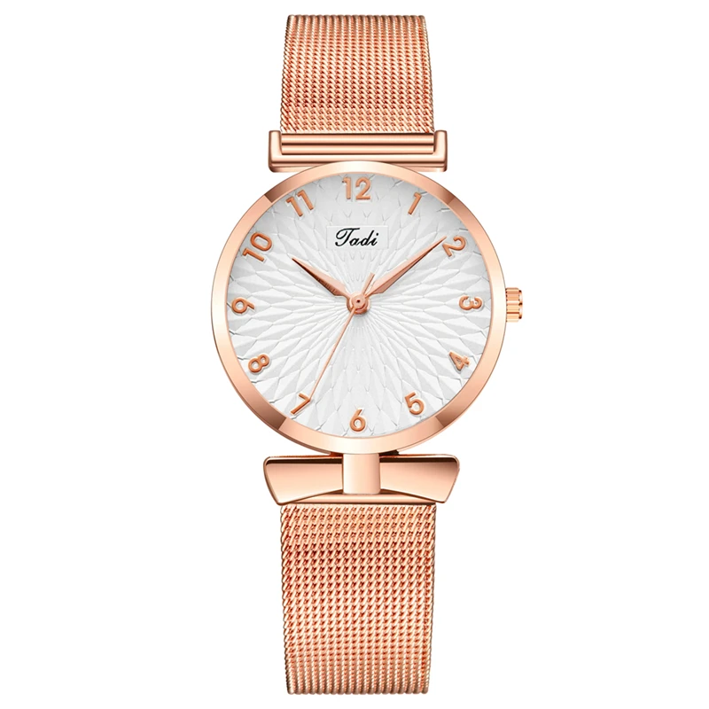 New digital dial round student quartz wrist watch retro art simple fashion simple temperament net belt style female wrist watch, 6 colors
New digital dial round student quartz wrist watch retro art simple fashion simple temperament net belt style female wrist watch, 6 colors