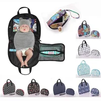 

2 pack Multi-functional pad for infant diaper bag Mommy Travel Foldable Waterproof Organizer Kit Baby Portable Changing