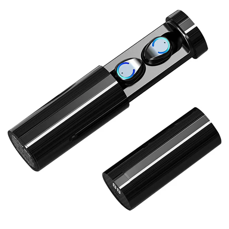 TWS F9-6 Earphone In Ear BT V5.0 Headphones Sport Earbuds with Charging Box Earphone, Black
TWS F9-6 Earphone In Ear BT V5.0 Headphones Sport Earbuds with Charging Box Earphone, Black