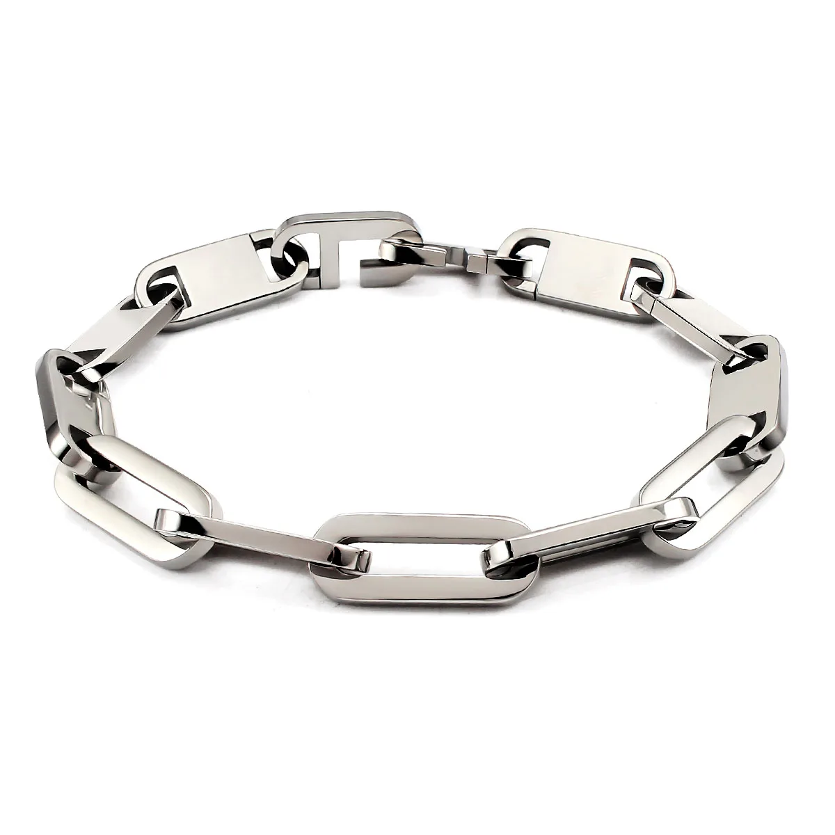Mirror polish Bracelet for Men Women Silver Wrist Jewelry 316L Stainless Steel Chain Jewelry
Mirror polish Bracelet for Men Women Silver Wrist Jewelry 316L Stainless Steel Chain Jewelry