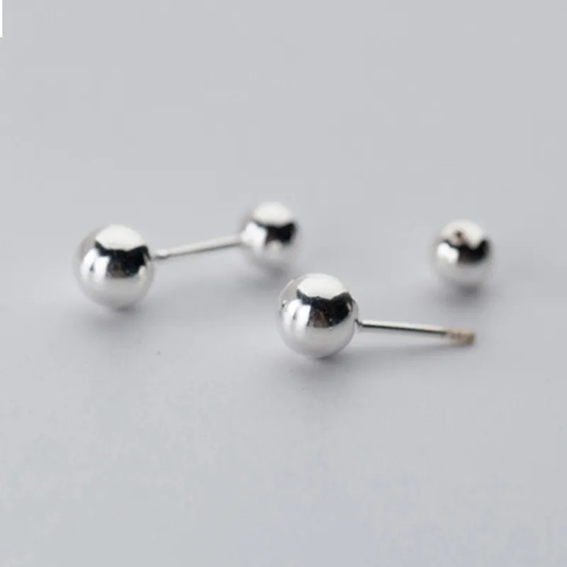 fashion jewellery 925 sterling silver minimalist two beads stud earrings women gifts daily wear
fashion jewellery 925 sterling silver minimalist two beads stud earrings women gifts daily wear