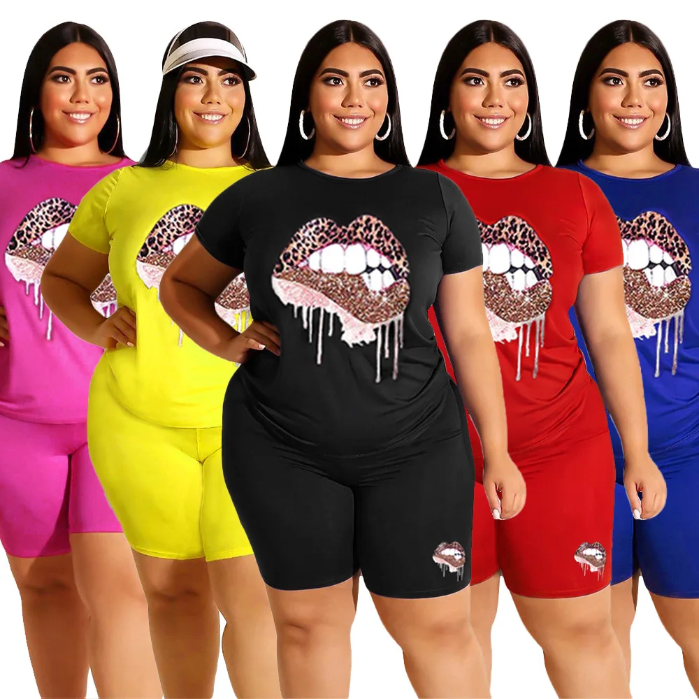 2021 new arrival Wholesale Summer Casual clothing Custom Logo Plus Size Sweat Suits Women 2 Piece Short Set
2021 new arrival Wholesale Summer Casual clothing Custom Logo Plus Size Sweat Suits Women 2 Piece Short Set