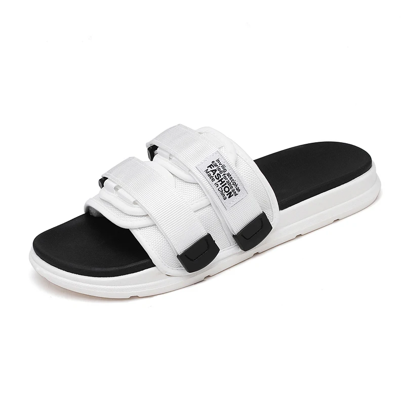 Hot Couples Summer Beach Woven Upper Slippers Men Slide Sandals, Black white, or customized
Hot Couples Summer Beach Woven Upper Slippers Men Slide Sandals, Black white, or customized