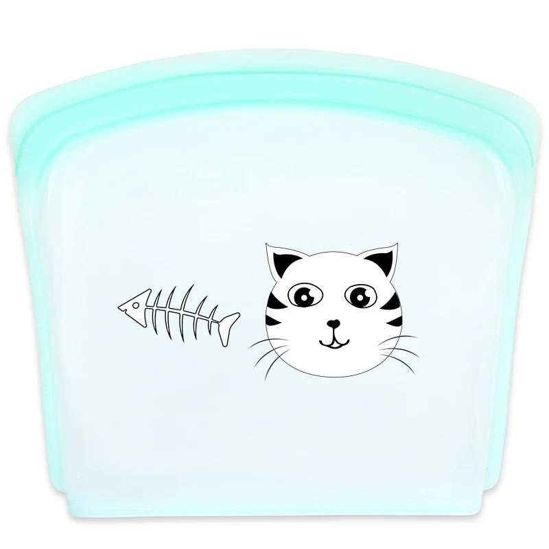 Reusable BPA Free Silicone Bag 100% Food-grade Silicone Pet Food Storage Bag, Light green, light blue, light pink, light gold, transparent or custom
Reusable BPA Free Silicone Bag 100% Food-grade Silicone Pet Food Storage Bag, Light green, light blue, light pink, light gold, transparent or custom