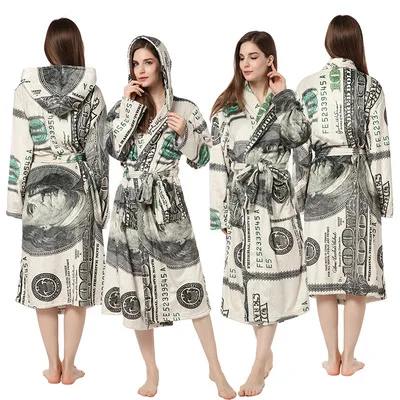 New Trendy Casual Home Wear Print Flannel Winter Warm Money Robes Women Pajamas Sexy Bathrobe, As picture or customized make
New Trendy Casual Home Wear Print Flannel Winter Warm Money Robes Women Pajamas Sexy Bathrobe, As picture or customized make