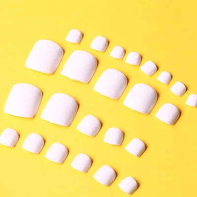 Artificial Acrylic Toe Press on Nails Tips Foot Nails Manicure Art Designs Decoration Toenails Beauty Tools Other Nail Supplier, White press on nails
Artificial Acrylic Toe Press on Nails Tips Foot Nails Manicure Art Designs Decoration Toenails Beauty Tools Other Nail Supplier, White press on nails