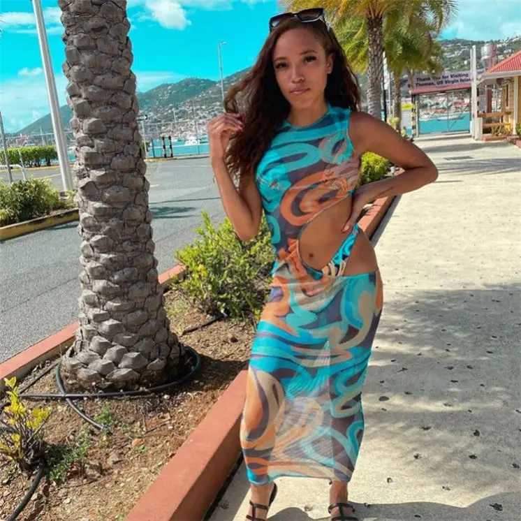 MISSMOEN New Design Sexy Mesh Colorful 2021 Summer Casual Woman Dress For Ladies Sleeveless
MISSMOEN New Design Sexy Mesh Colorful 2021 Summer Casual Woman Dress For Ladies Sleeveless