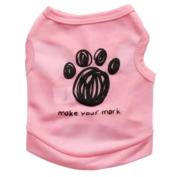 Summer Pet Clothes Lovely Paw Print Vest For Pet Dog Summer Clothes Wholesale, Picture
Summer Pet Clothes Lovely Paw Print Vest For Pet Dog Summer Clothes Wholesale, Picture