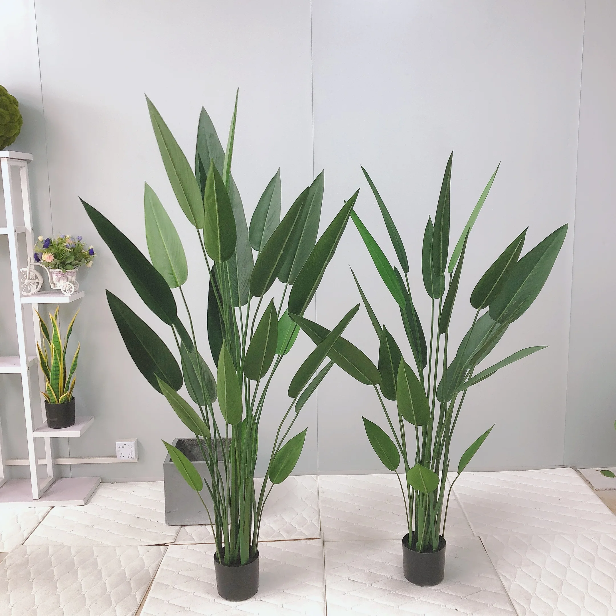 Indoor Home Decoration Fabric Tree with Flower Bird of Paradise Plant Artificial Skybird, Green
Indoor Home Decoration Fabric Tree with Flower Bird of Paradise Plant Artificial Skybird, Green