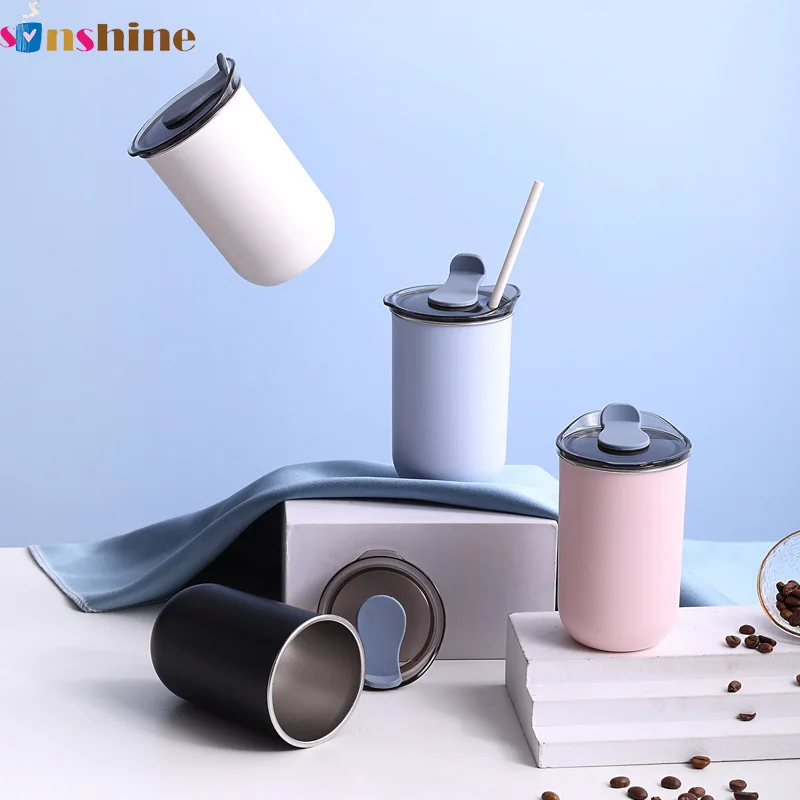 Insulated Stainless Steel blanks cup Coffee Travel straw Tumbler Cup with lid, As picture
Insulated Stainless Steel blanks cup Coffee Travel straw Tumbler Cup with lid, As picture