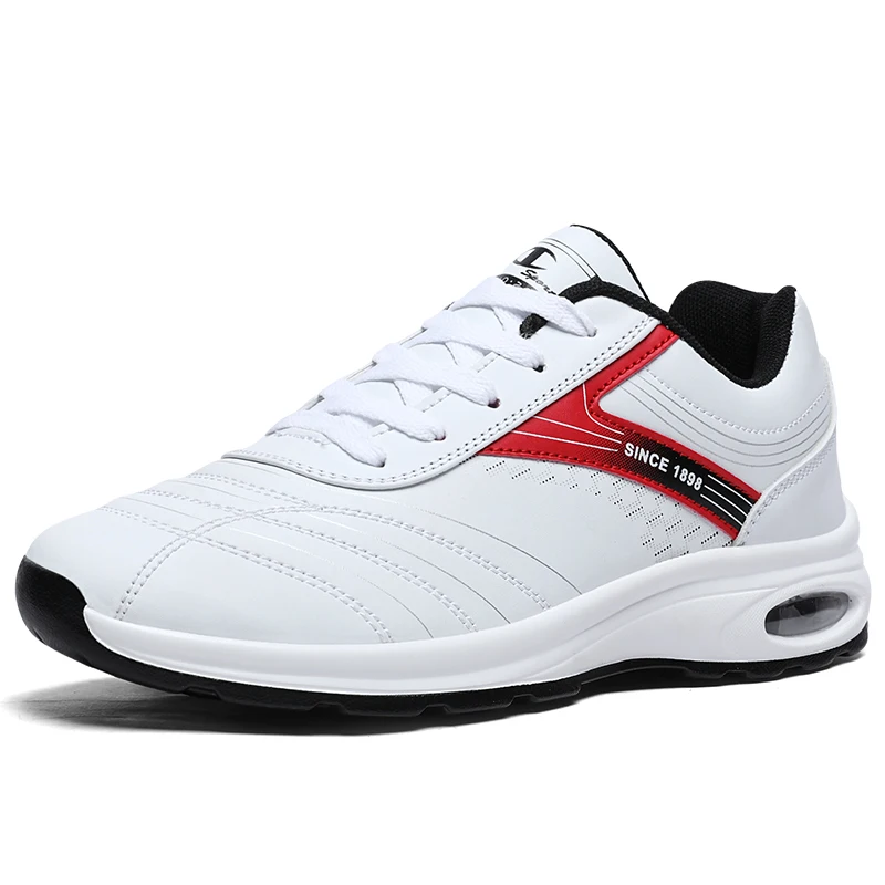 Autumn new men's running shoes men's leather waterproof light leisure travel outdoor sports shoes 
Autumn new men's running shoes men's leather waterproof light leisure travel outdoor sports shoes