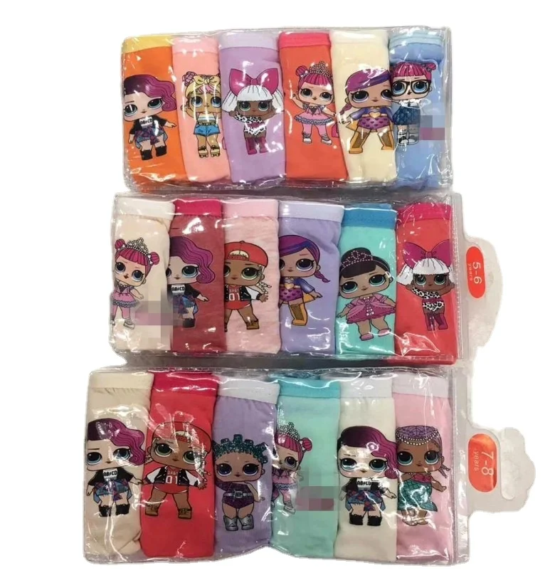 Underwear In Girl Children Kids Cute Cartoon Bag Quantity Panties Cotton Set Oem Anti Packing, Mix colors
Underwear In Girl Children Kids Cute Cartoon Bag Quantity Panties Cotton Set Oem Anti Packing, Mix colors