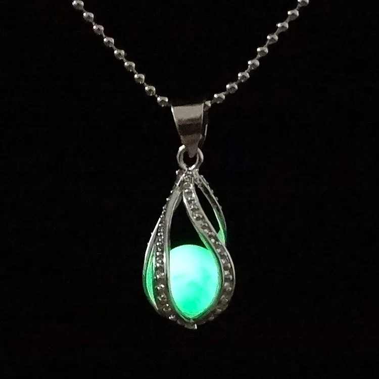Women Fluorite Rhinestone Glow In The Dark Teardrop Spiral Hollow Charm Luminous Stone Necklace, Same as the picture
Women Fluorite Rhinestone Glow In The Dark Teardrop Spiral Hollow Charm Luminous Stone Necklace, Same as the picture