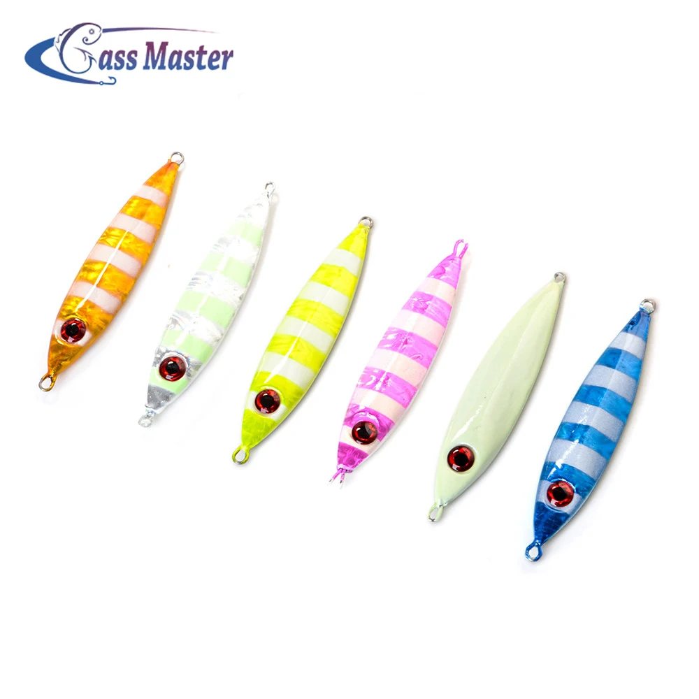 Bassmaster OEM customized Metal Jig lure Casting Jigging Lead Fish Sea Bass Fishing Lure Artificial Bait
Bassmaster OEM customized Metal Jig lure Casting Jigging Lead Fish Sea Bass Fishing Lure Artificial Bait