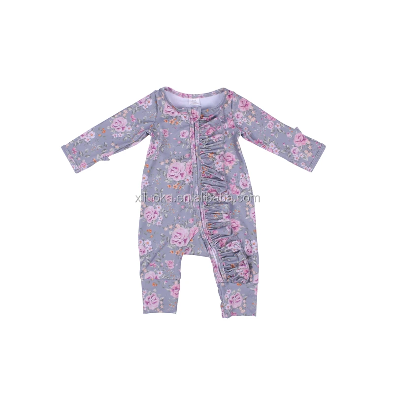 Wholesale Newborn Boutique Clothing Floral Infant Bodysuit Long Sleeve Baby Girl Romper
Wholesale Newborn Boutique Clothing Floral Infant Bodysuit Long Sleeve Baby Girl Romper