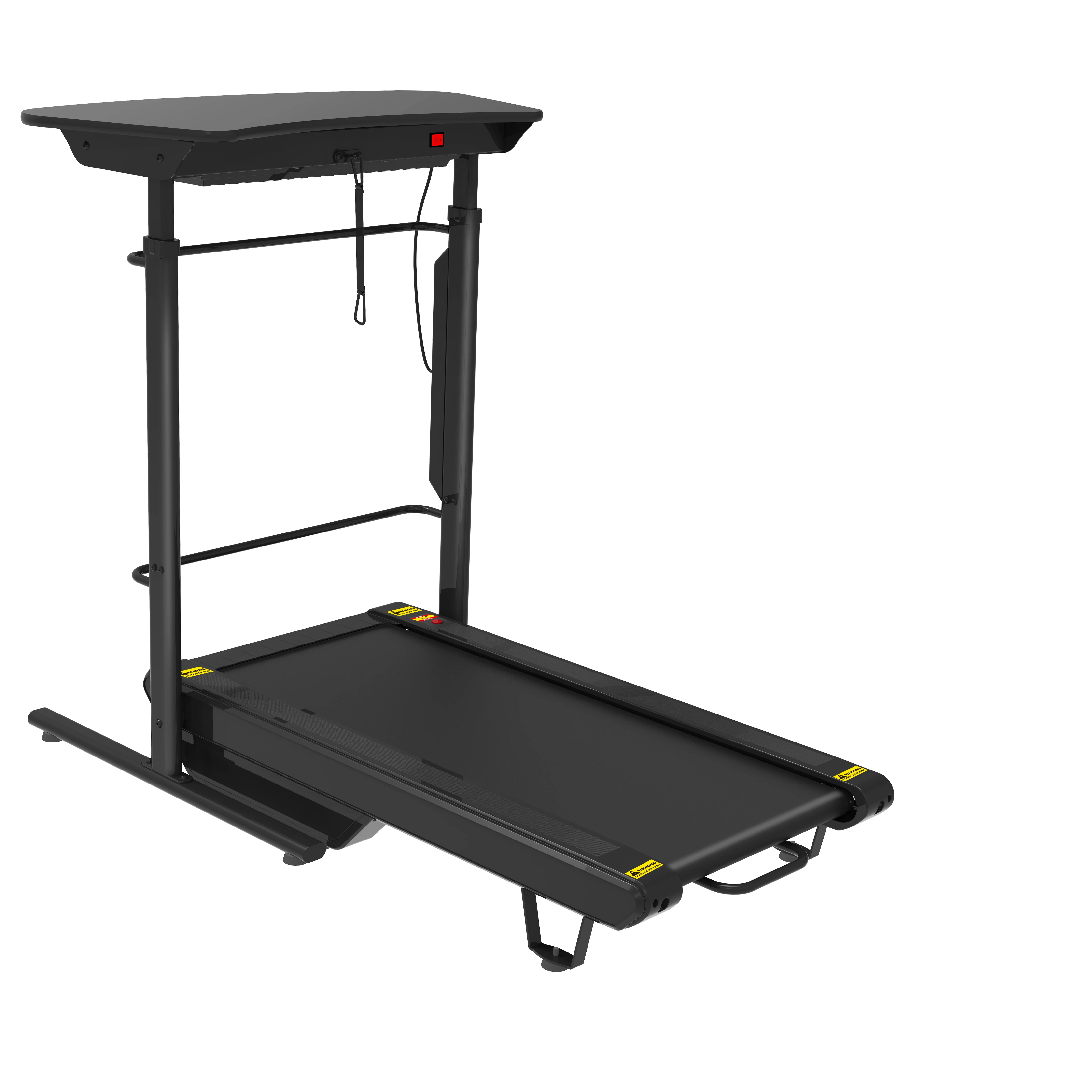 Foldable treadmill motorized with desk adjustable ,desk home use treadmill, multi-function walking horse treadmill to fitness, Black
Foldable treadmill motorized with desk adjustable ,desk home use treadmill, multi-function walking horse treadmill to fitness, Black