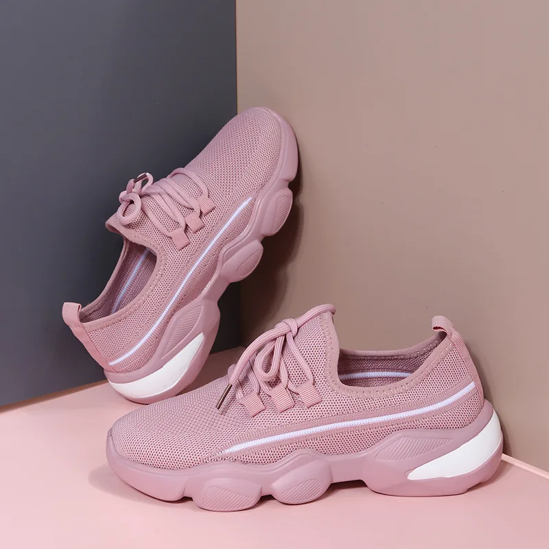 Spring Women's Round Head Lace Up Sports Shoes Color Matching Thick Soled Sneakers, Colors
Spring Women's Round Head Lace Up Sports Shoes Color Matching Thick Soled Sneakers, Colors