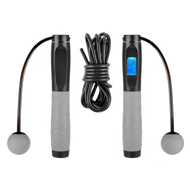 Custom Digital Jump Rope Weighted Handle Workout Jumping Rope with Calorie Counter for Training Fitness
Custom Digital Jump Rope Weighted Handle Workout Jumping Rope with Calorie Counter for Training Fitness