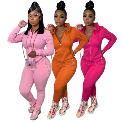 B53500A Plus size autumn new style women casual 2pcs sports pants set, Pink/red/orange
B53500A Plus size autumn new style women casual 2pcs sports pants set, Pink/red/orange