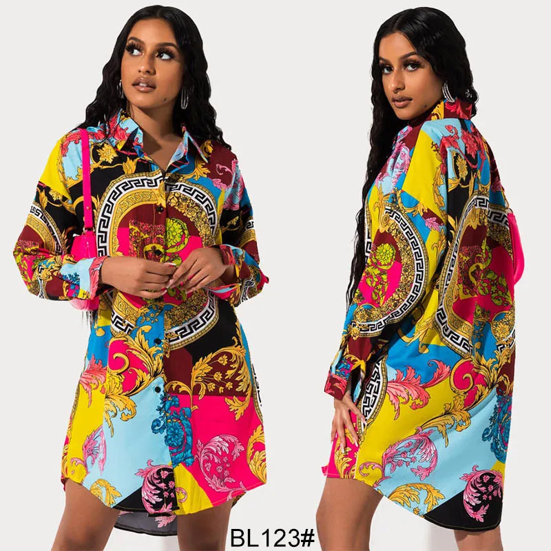 Women Clothing Digital Printing Pattern Pullover long sleeve floral print women Blouses & Shirtdress ladies blouse shirt
Women Clothing Digital Printing Pattern Pullover long sleeve floral print women Blouses & Shirtdress ladies blouse shirt