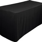 Logo printing linen table cloth tablecloth