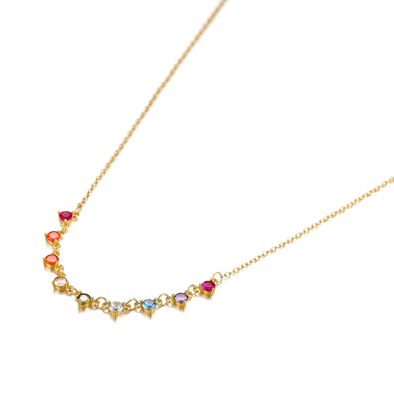 CANNER fashion ins style s925 sterling silver cz color diamond daily simple women collarbone necklace
CANNER fashion ins style s925 sterling silver cz color diamond daily simple women collarbone necklace