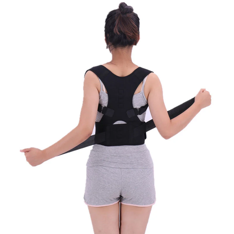 High Quality Adjustable Back Support Correction Band Therapy treatment Body Posture Corrector, Black or color can be customized
High Quality Adjustable Back Support Correction Band Therapy treatment Body Posture Corrector, Black or color can be customized