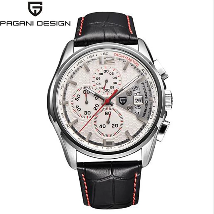 PAGANI DESIGN 3306 Men Casual Quartz Movement Watch Luxury Leather Strap Sports Waterproof Wristwatch, 4 colors for choice
PAGANI DESIGN 3306 Men Casual Quartz Movement Watch Luxury Leather Strap Sports Waterproof Wristwatch, 4 colors for choice