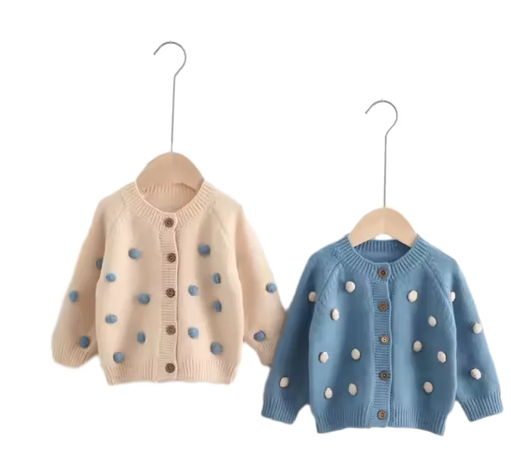 Wholesale Autumn New Style Baby Girl Keep Warm Coat Cardigan Button Knitting Sweater
Wholesale Autumn New Style Baby Girl Keep Warm Coat Cardigan Button Knitting Sweater