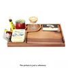 MUXIANG-2019high quality tobacco rolling tray wholesale natural walnut wood serving tray