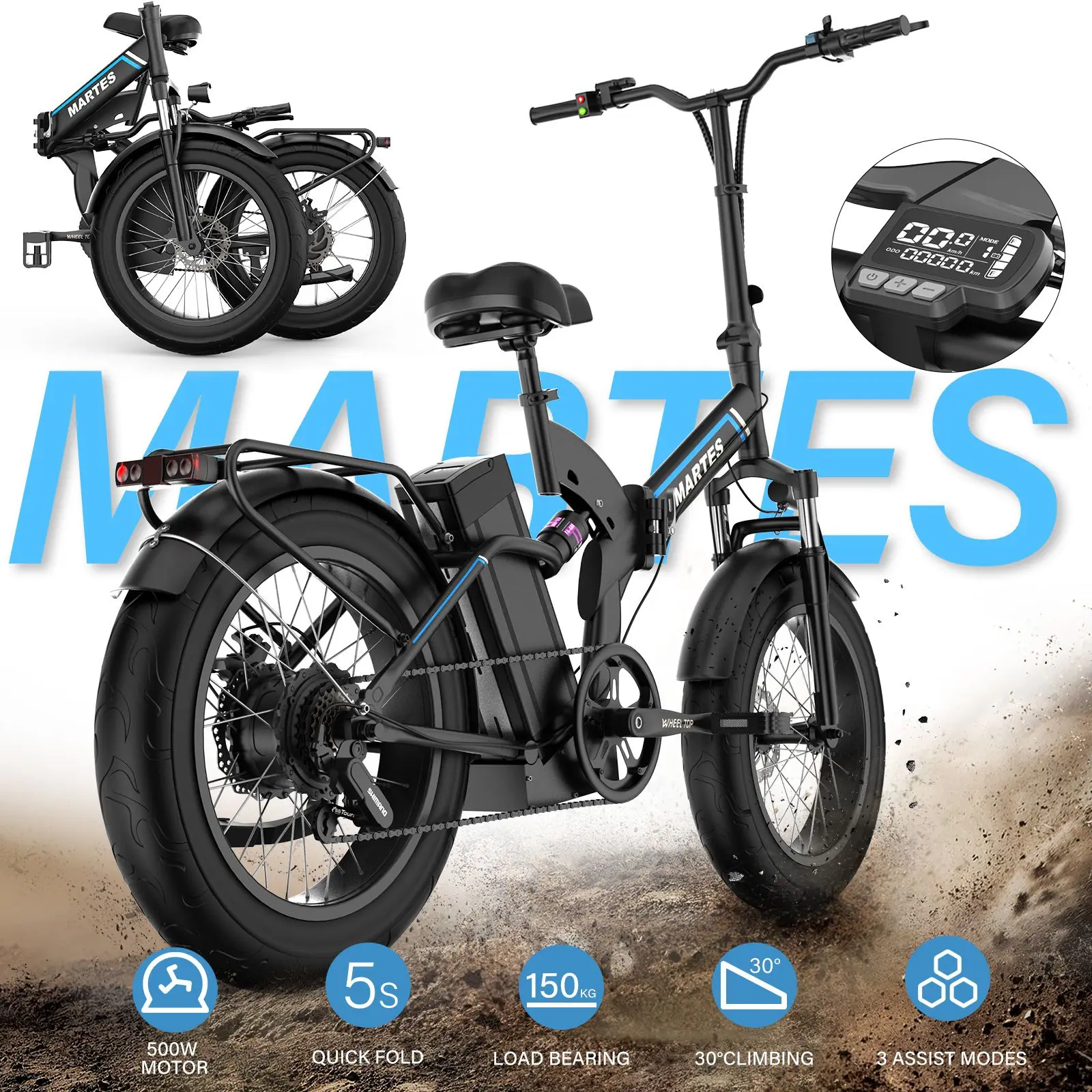 TOODI New TD-B1 Electric Bicycle electric bike 750 watts Long Range For Adults, Black
TOODI New TD-B1 Electric Bicycle electric bike 750 watts Long Range For Adults, Black