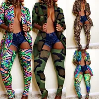 2019 Women Pants And Blazers Women Cloaks Coats Jackets Camoflage Women Sets Clothing 2 Piece
2019 Women Pants And Blazers Women Cloaks Coats Jackets Camoflage Women Sets Clothing 2 Piece