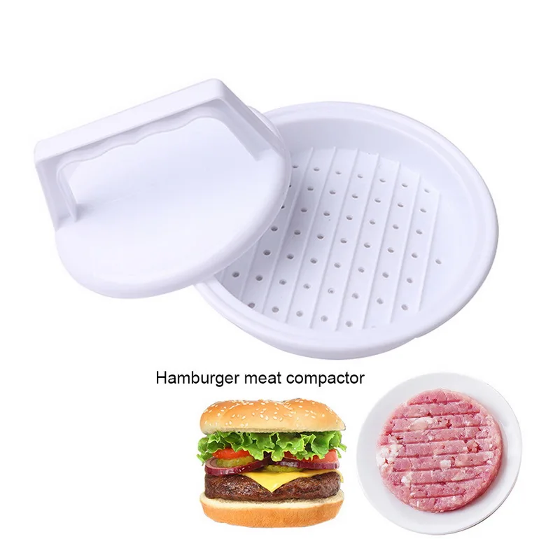 1 Set DIY Hamburger Meat Press Tool Patty Makers Meat Burger Maker Mold Food-grade Plastic Cake Tools Moulds Making Burger White
1 Set DIY Hamburger Meat Press Tool Patty Makers Meat Burger Maker Mold Food-grade Plastic Cake Tools Moulds Making Burger White