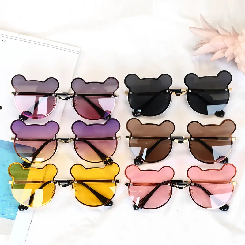 Fashion Sunglasses Newest 2021 Toddler Sunglasses Kids Bear Shape Gradient Lens
Fashion Sunglasses Newest 2021 Toddler Sunglasses Kids Bear Shape Gradient Lens