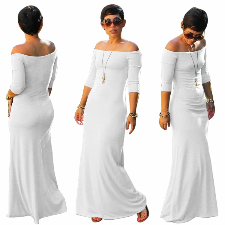 2021 ladies modern trending solid off shoulder maxi dress women casual dresses, Photo color
2021 ladies modern trending solid off shoulder maxi dress women casual dresses, Photo color