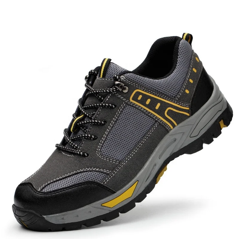 New fashion breathable summer cheap price steel toe safety shoes for construction, Grey
New fashion breathable summer cheap price steel toe safety shoes for construction, Grey