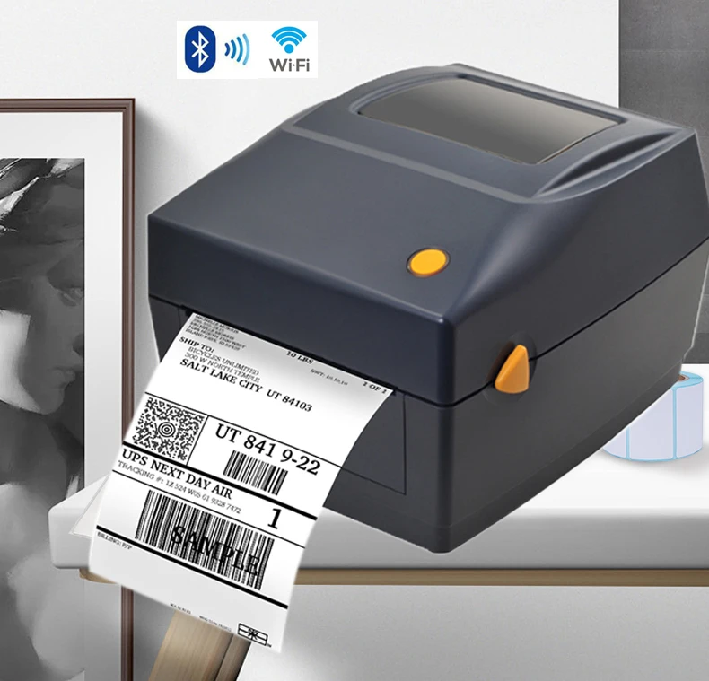 XP-460B XPrinter USB WIFI Blue-tooth Sticker Maker Printer Machine Thermal Shipping Label Printer
XP-460B XPrinter USB WIFI Blue-tooth Sticker Maker Printer Machine Thermal Shipping Label Printer