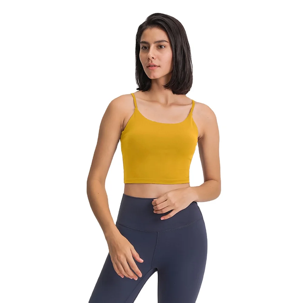 Hot women sexy yoga tank top fitness sport padded bra solid color Casual crop top half-cut gym fitness vest top yoga sport vest 
Hot women sexy yoga tank top fitness sport padded bra solid color Casual crop top half-cut gym fitness vest top yoga sport vest