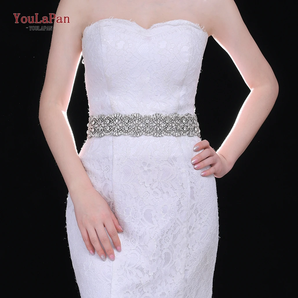 YouLaPan S04B Hot Selling Wedding Dress Decoration Belt, Hand Stitched Rhinestone Pearl Wedding Ribbon Belt, Silver
YouLaPan S04B Hot Selling Wedding Dress Decoration Belt, Hand Stitched Rhinestone Pearl Wedding Ribbon Belt, Silver