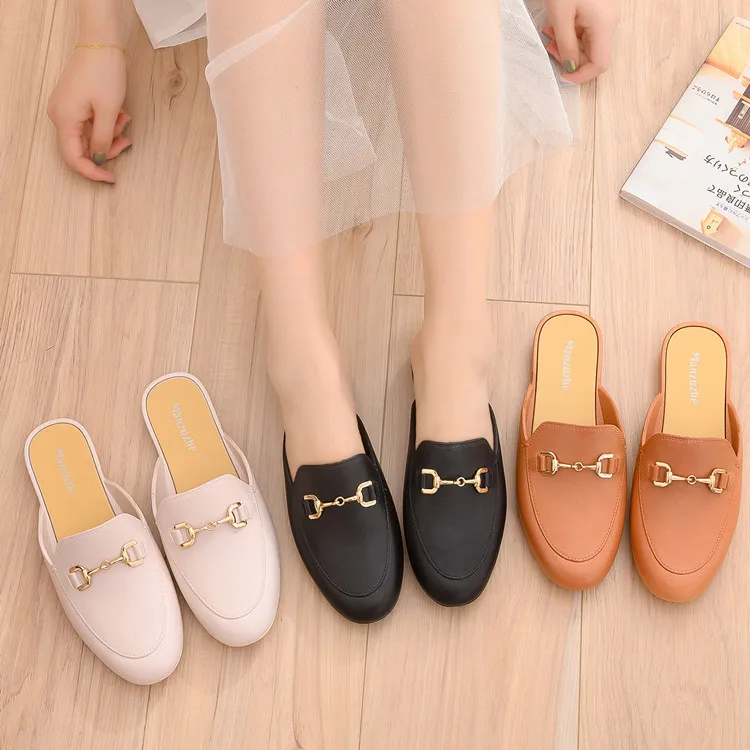 mules women slides outdoor letter metal buckle diamond jewelry flats slippers sandals and shoes for ladies, As picture show or customized
mules women slides outdoor letter metal buckle diamond jewelry flats slippers sandals and shoes for ladies, As picture show or customized