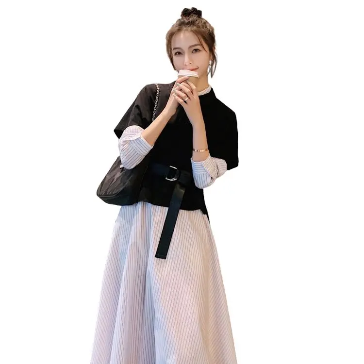 2021 Best Quality Korean Version Irregular Stitching Split Loose Summer Lotus Leaf Elegant Temperament Dress
2021 Best Quality Korean Version Irregular Stitching Split Loose Summer Lotus Leaf Elegant Temperament Dress