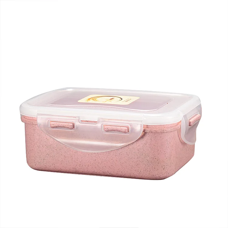 High Quality Custom Wheat Straw Material 1250ml Kids Food Container Lunchbox, Beige/pink/green/blue
High Quality Custom Wheat Straw Material 1250ml Kids Food Container Lunchbox, Beige/pink/green/blue