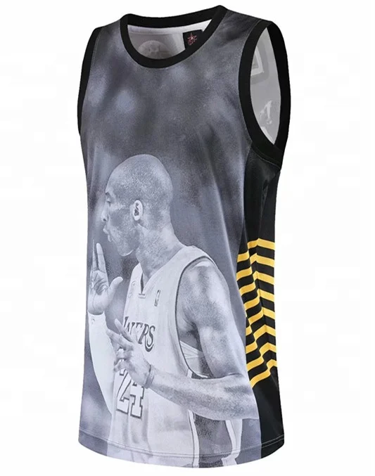 Hot selling breathable quick dry polyester 3D digital print Kobe figure Basketball jersey, As show
Hot selling breathable quick dry polyester 3D digital print Kobe figure Basketball jersey, As show