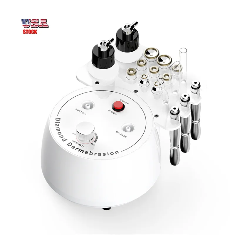 US STOCK 3 In 1 Diamond Microdermabrasion Blackhead Removal Skin Care Home Use Device
US STOCK 3 In 1 Diamond Microdermabrasion Blackhead Removal Skin Care Home Use Device