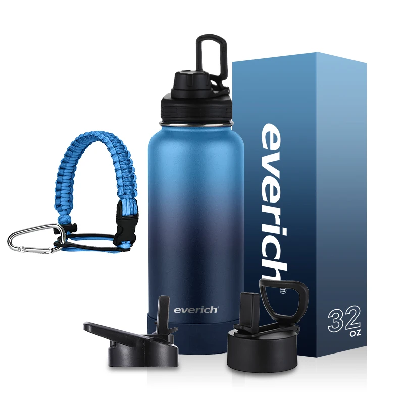32oz Leak Proof Vacuum Double Wall Vacuum Insulated Stainless Steel Sports Water Bottle with Straw Lid for Gym Travel Camping
32oz Leak Proof Vacuum Double Wall Vacuum Insulated Stainless Steel Sports Water Bottle with Straw Lid for Gym Travel Camping