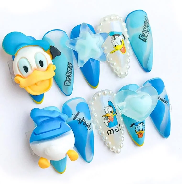 New Japanese cartoon style animal design 3D cute big size nail accessories for DIY nail art decoration
New Japanese cartoon style animal design 3D cute big size nail accessories for DIY nail art decoration