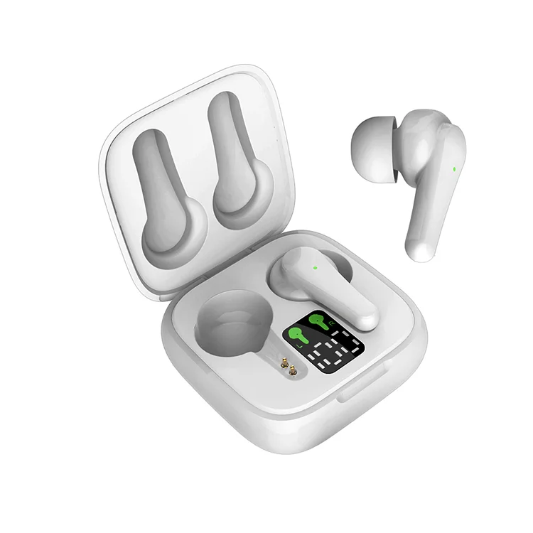 TWS Sport IPX5 Waterproof LED Smart Digital Display Touch Control Mini Compact Earbuds Mobile Phone Headphone Earphone OEM J6
TWS Sport IPX5 Waterproof LED Smart Digital Display Touch Control Mini Compact Earbuds Mobile Phone Headphone Earphone OEM J6